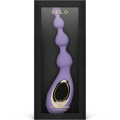 LELO - SORAYA BLACK BEADED ANAL MASSAGER