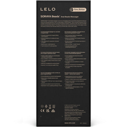 LELO - SORAYA BEADS BLACK ANAL MASSAGER - LILAC - 10