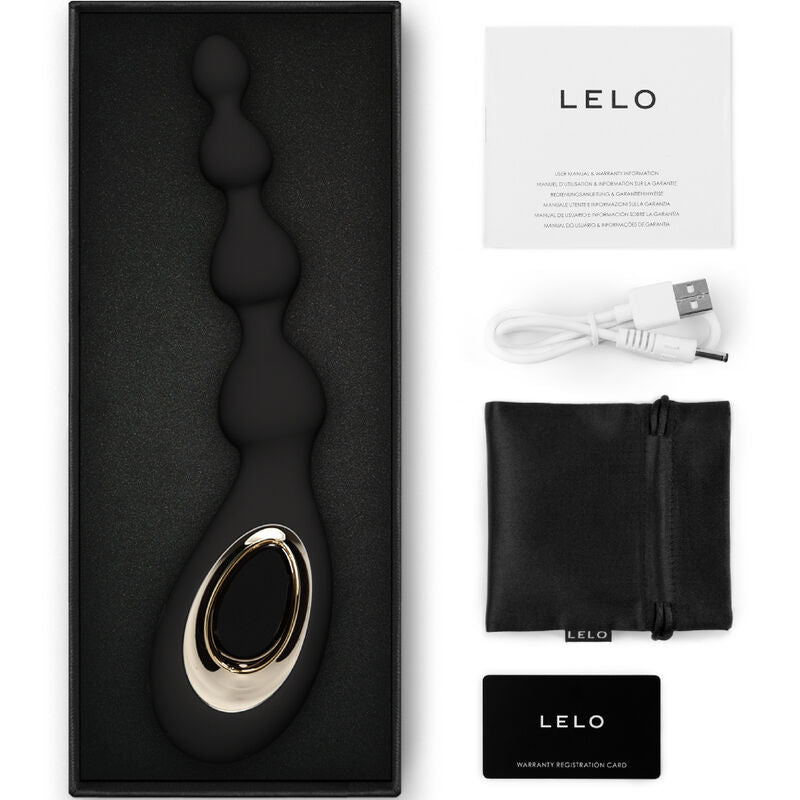 LELO - SORAYA BEADS BLACK ANAL MASSAGER - LILAC - 7