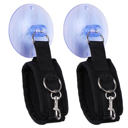 OHMAMA FETISH - SUCTION CUP WRIST RESTRAINTS - 12