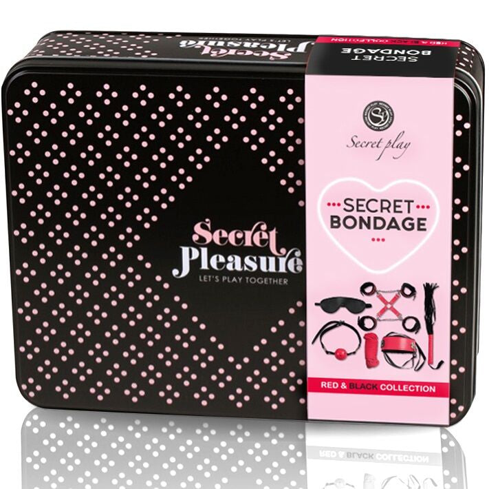 SECRETPLAY - BDSM SET 6 PCS RED COLLECTION - 2
