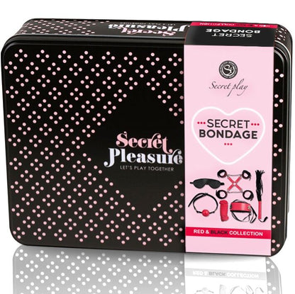 SECRETPLAY - BDSM SET 6 PCS RED COLLECTION - 2