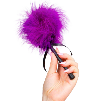 SECRETPLAY - PINK PURPLE MARABOU DUSTER - 2