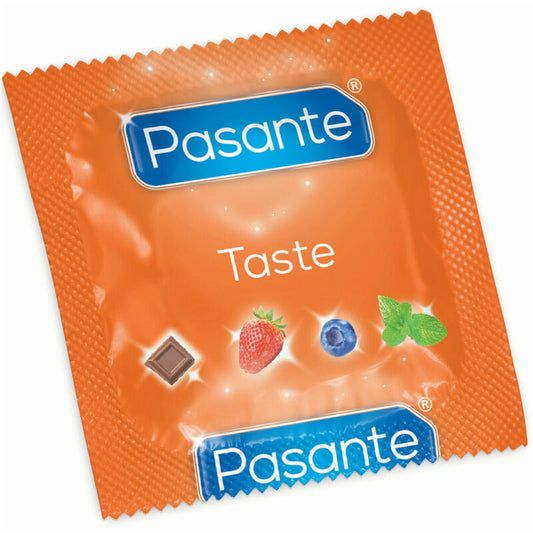 PASANTE - CONDOMS FLAVOR CHOCOLATE TEMPTATION BAG 144 UNITS - 1