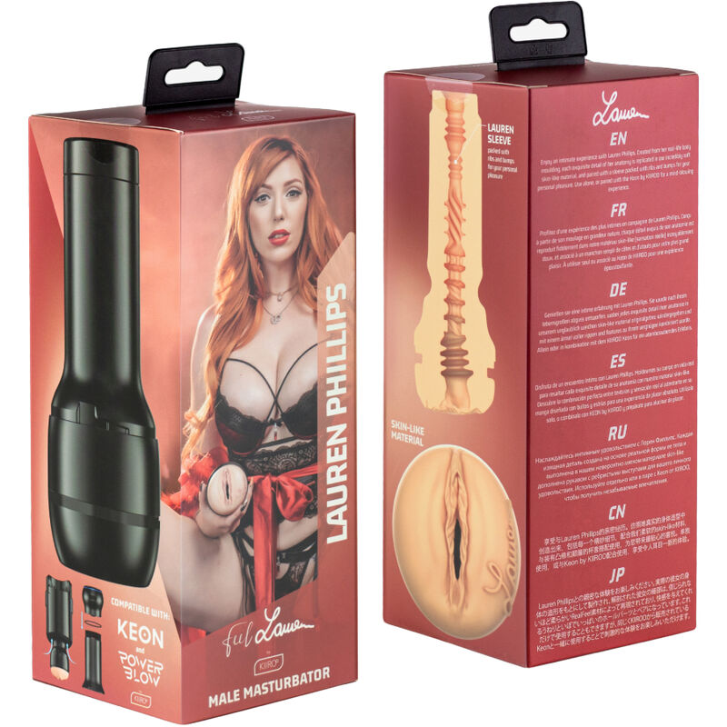 KIIROO - FEEL LAUREN PHILLIPS STARS COLLECTION STROKERS POWERBLOW COMPATIBLE - 7