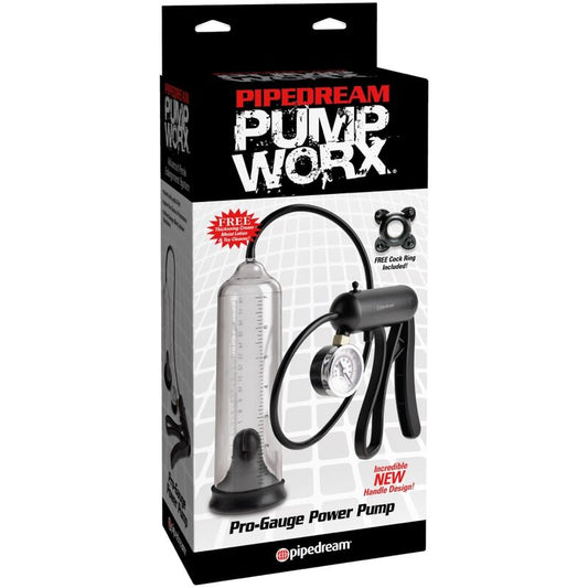 PUMP WORX - PRO-GAUGE POWER PUMP TRANSPARENT - 1