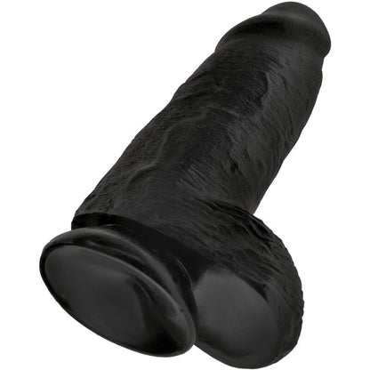 KING COCK - CHUBBY REALISTIC PENIS 23 CM BLACK - 1