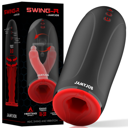 JAMYJOB - SWING-R HEATING EFFECT, SWING TECH AND VIBRATION MASTURBATOR - 7