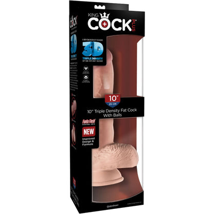 KING COCK - REALISTIC PENIS WITH BALLS 19.4 CM LIGHT - 7