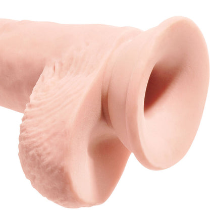 KING COCK - REALISTIC PENIS WITH BALLS 19.4 CM LIGHT - 5