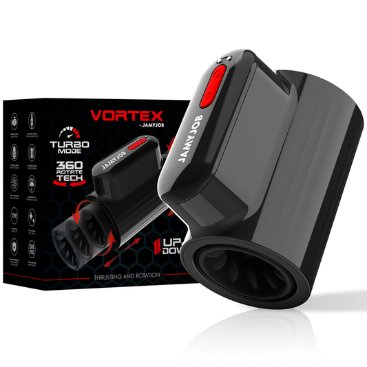 JAMYJOB - VORTEX THRUSTING AND 360 ROTATE TECH TURBO MODE MASTURBATOR - 1