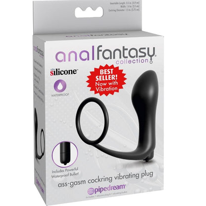 ANAL FANTASY ELITE COLLECTION - PLUG VIBRATOR COCKRING ASS-GASM