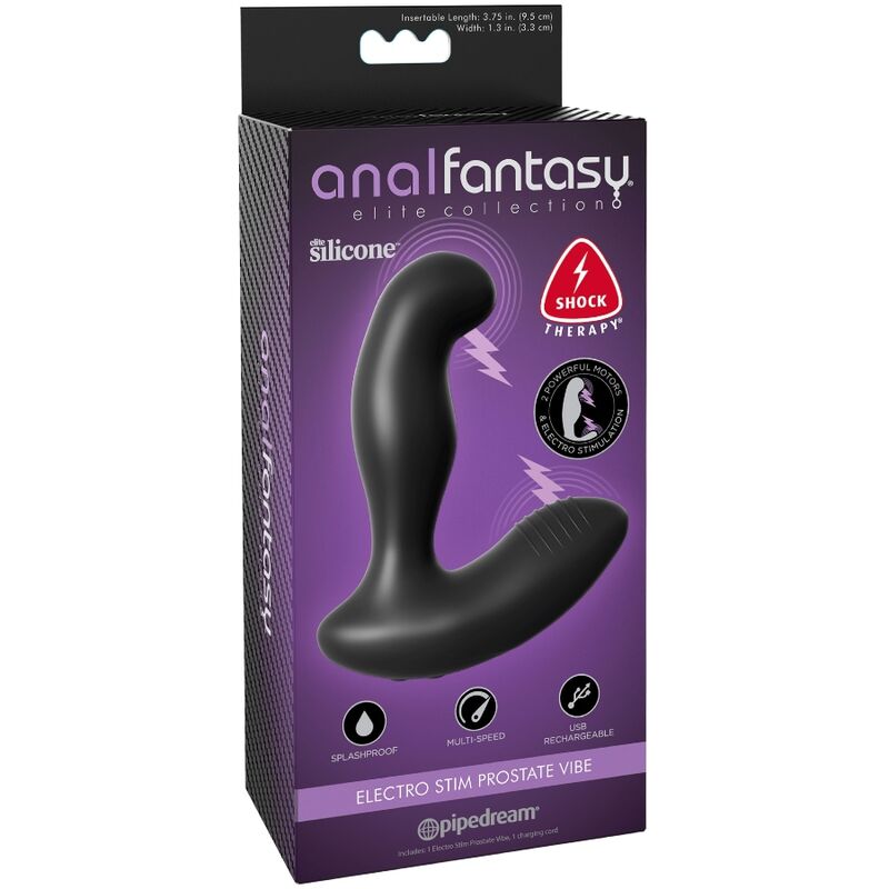 ANAL FANTASY ELITE COLLECTION - ELECTRO STIM VIBRATOR PROSTATE MASSAGER - 4