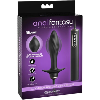 ANAL FANTASY ELITE COLLECTION - INFLATABLE PLUG & AUTO-THROB VIBRATOR - 7