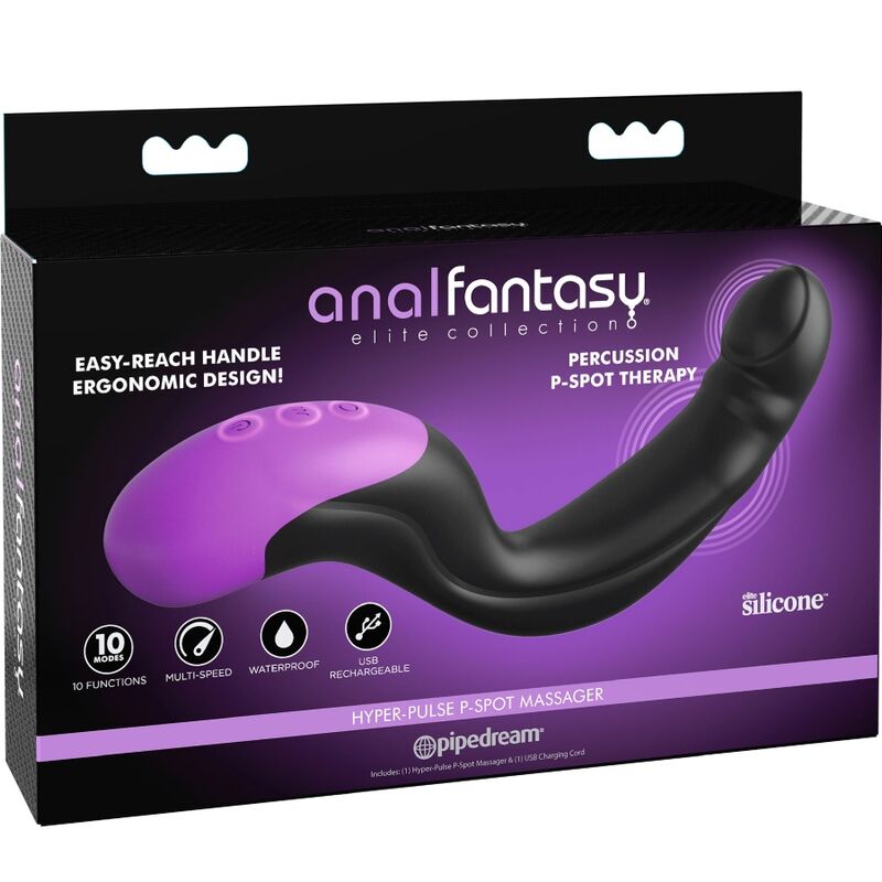 ANAL FANTASY ELITE COLLECTION - HYPER-PULSE P-POINT ANAL MASSAGER - 1