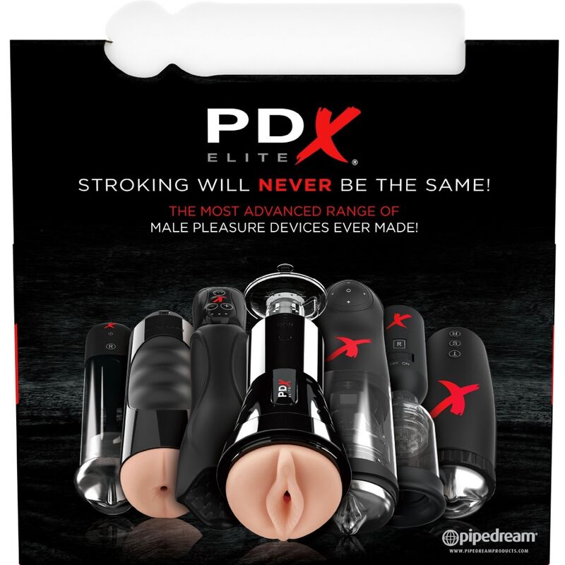 PDX ELITE - STROKER SET 12 UNITS: 6X VAGINA, 3X ANO, 3X MOUTH - 6