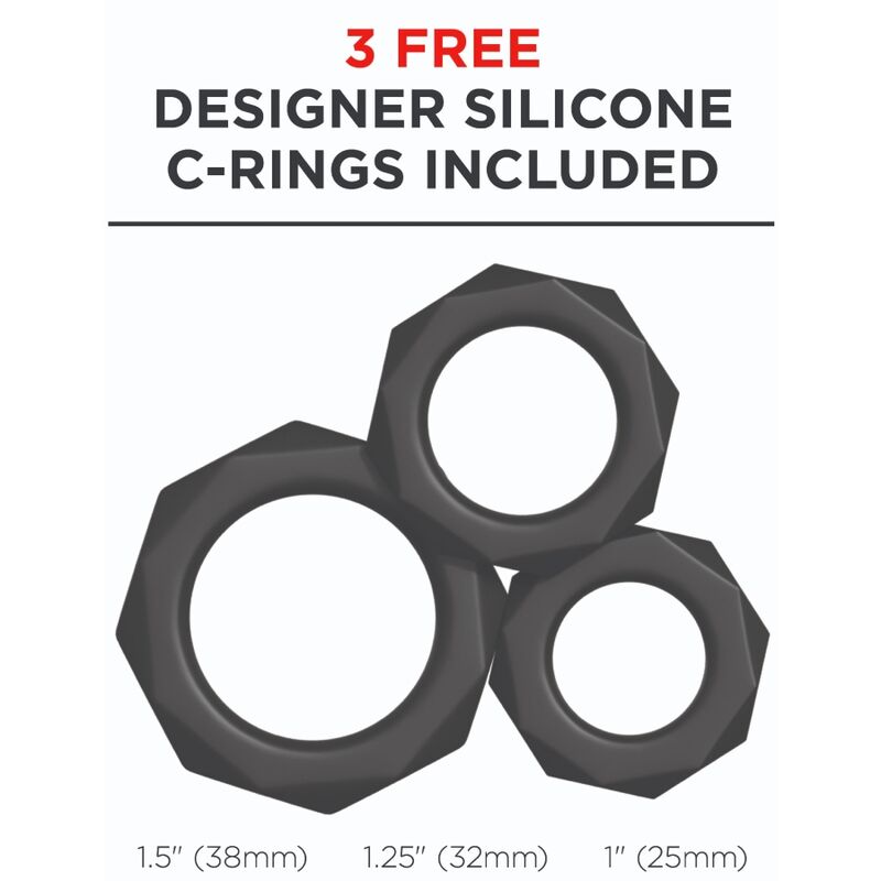 PDX ELITE - STROKER EXTENDER PRO VIBRATOR - 5