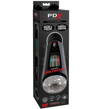 PDX ELITE - STROKER ULTIMATE MILKER 2 ROTATING AND VIBRATOR