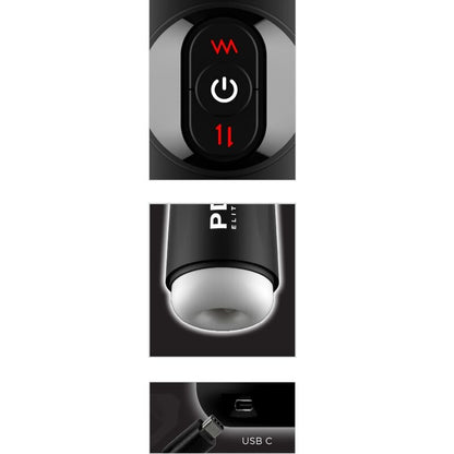 PDX ELITE - MOTO-MILKER STROKER VIBRATOR