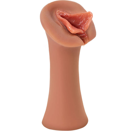FETISH FANTASY EXTREME - LUSCIOUS LIPS STROKER SILICONE CARAMEL - 1