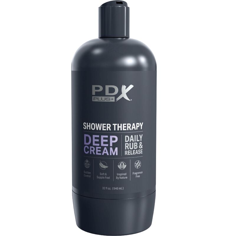 PDX PLUS - STROKER MASTURBATOR DISCREET DEEP CREAM SHAMPOO BOTTLE DESIGN - 1
