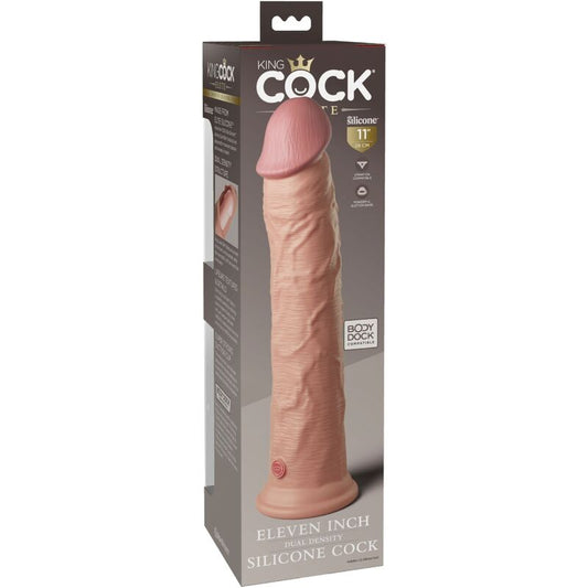 KING COCK - ELITE REALISTIC SILICONE DILDO 28 CM - 1