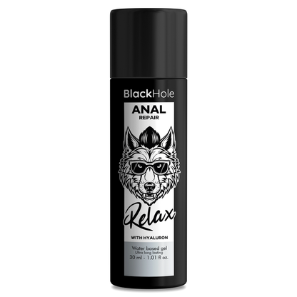 BLACK HOLE - ANAL REPAIR WATER BASED RELAX WITH HYALURON 30 ML - 7