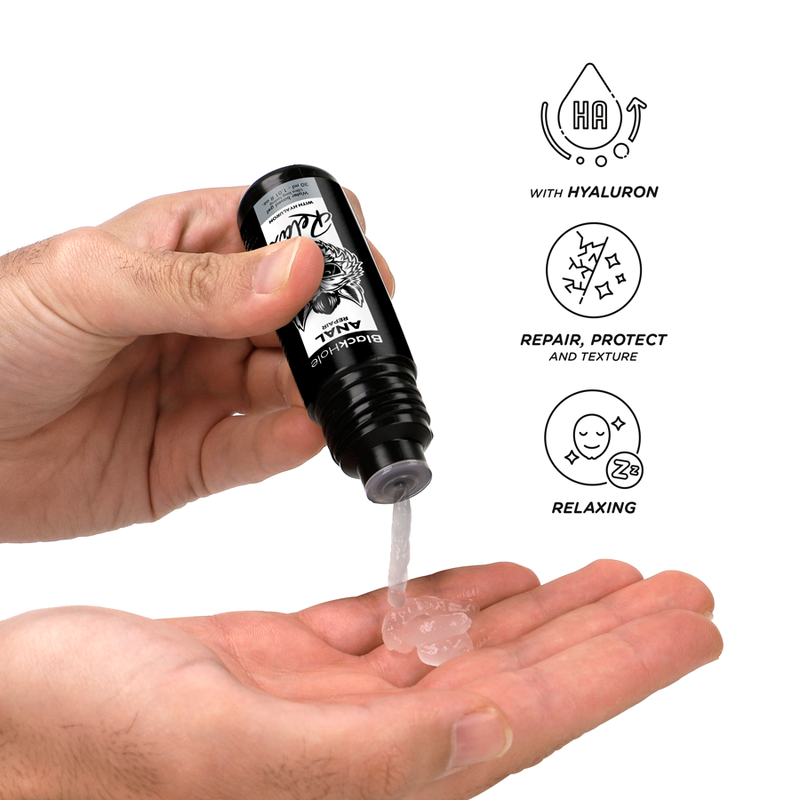 BLACK HOLE - ANAL REPAIR WATER BASED RELAX WITH HYALURON 30 ML - 3