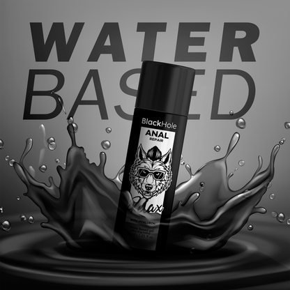 BLACK HOLE - ANAL REPAIR WATER BASED RELAX WITH HYALURON 30 ML - 5