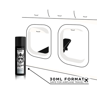 BLACK HOLE - WATER-BASED ANAL REPAIR RELAX WITH HYALURONIC ACIDS 30 ML