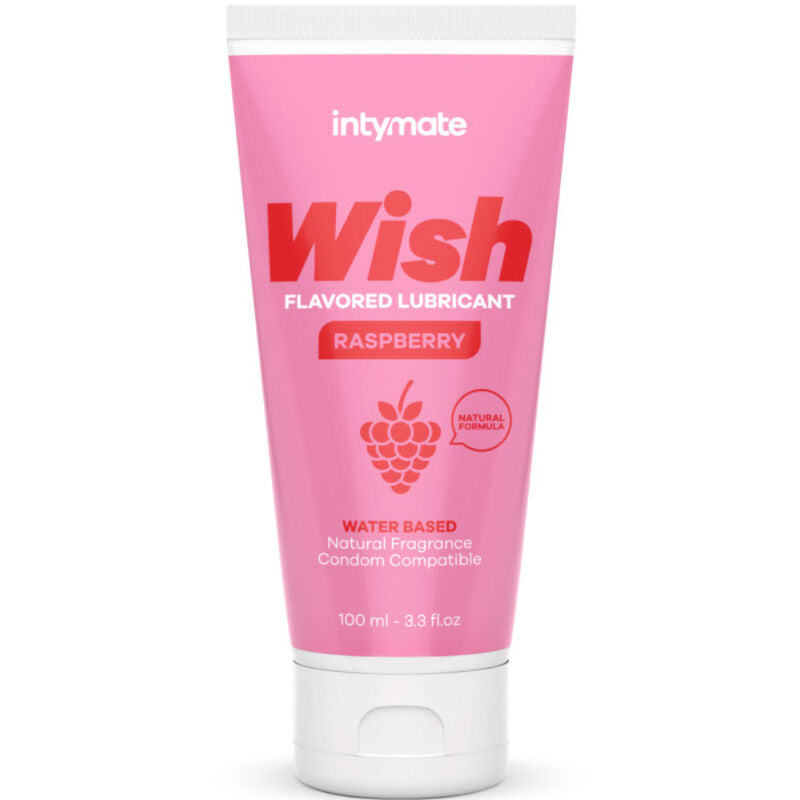 INTIMATELINE INTYMATE - WISH RASPBERRY FLAVORED LUBRICANT 100 ML - 1