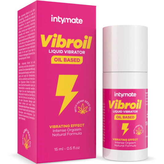 INTIMATELINE INTYMATE - VIBROIL INTIMATE OIL FOR HER VIBRATING EFFECT 15 ML - 1
