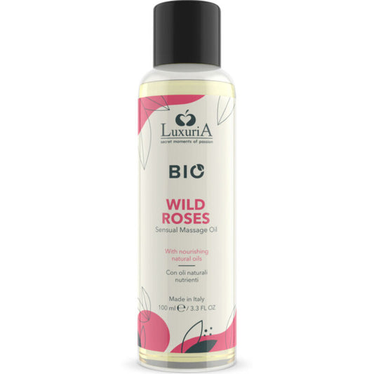 INTIMATELINE LUXURIA - BIO WILD ROSES MASSAGE OIL 100 ML - 1