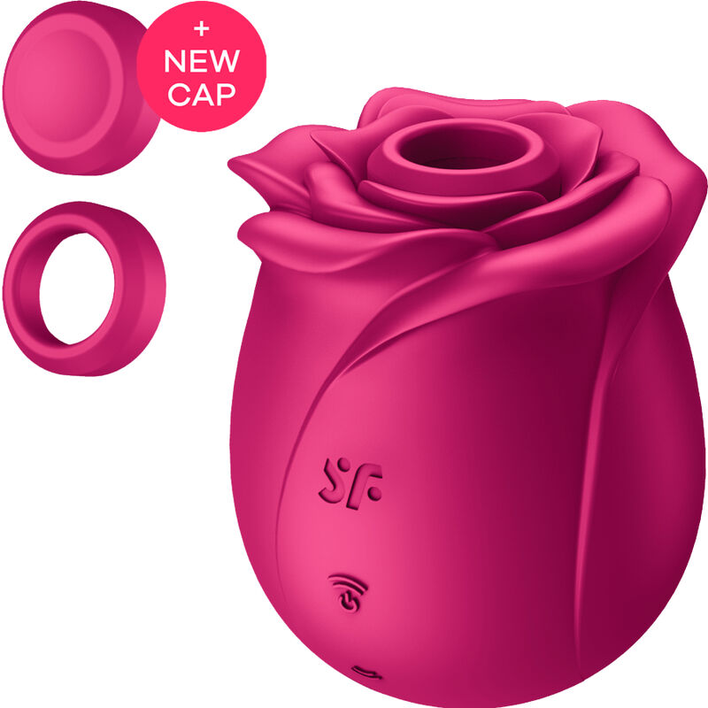 SATISFYER - AIR PULSE PRO 2 CLASSIC BLOSSOM VIBRATOR - 2