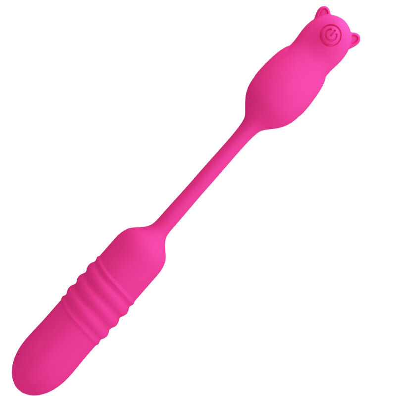 PRETTY LOVE - NOBIKUMA PINK SILICONE VIBRATING BULLET - 3