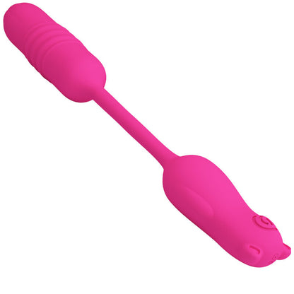 PRETTY LOVE - NOBIKUMA SILICONE VIBRATING PROJECTOR PINK