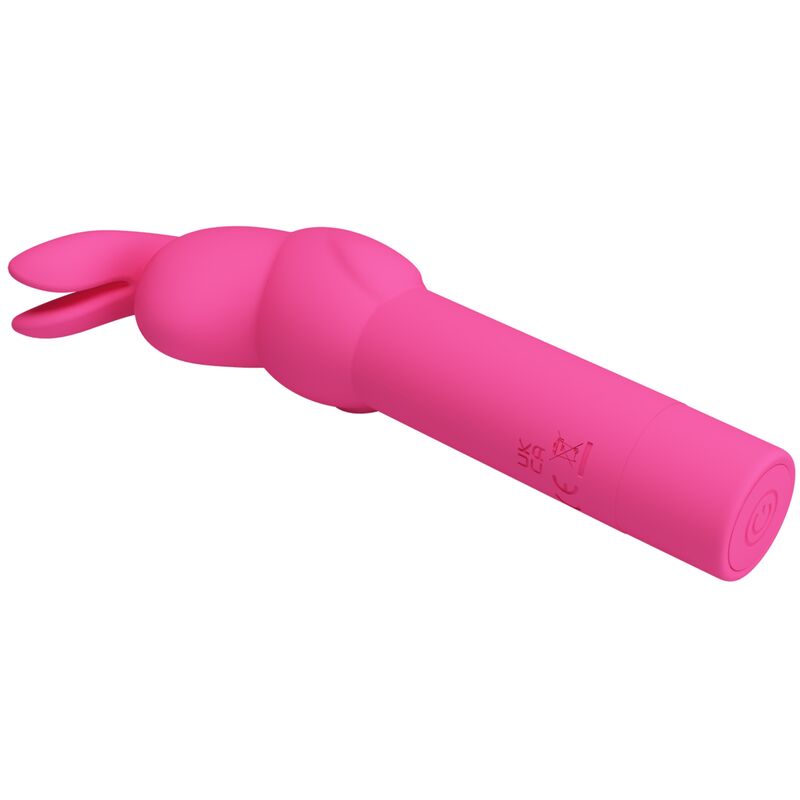 PRETTY LOVE - GERARDO FUSCHIA RABBIT SILICONE VIBRATOR - 3