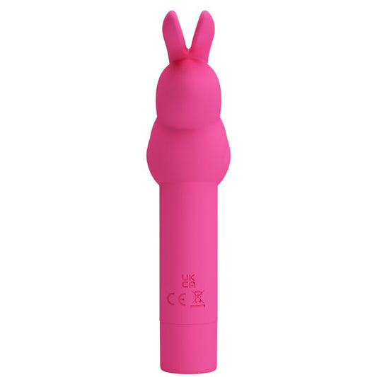 PRETTY LOVE - GERARDO FUSCHIA RABBIT SILICONE VIBRATOR - 1