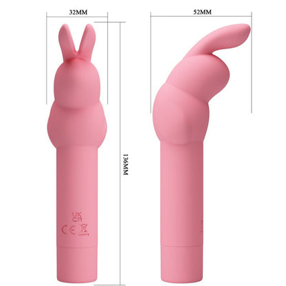 PRETTY LOVE - GERARDO PINK RABBIT SILICONE VIBRATOR - 7