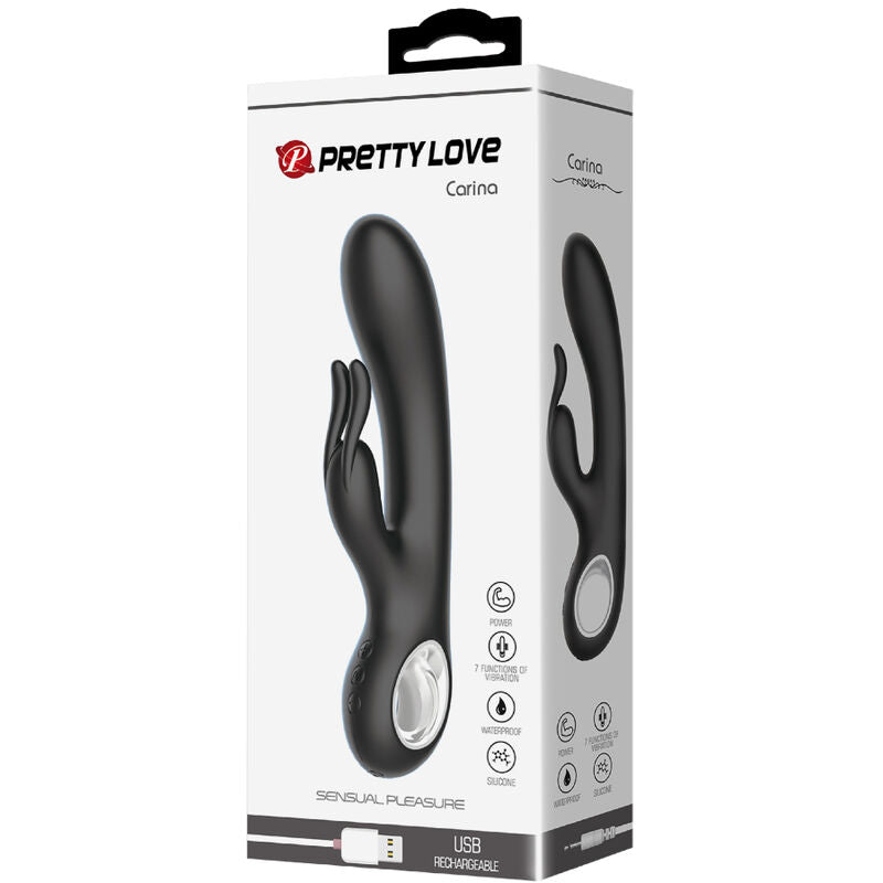 PRETTY LOVE - CARINA VIBRATOR CLITORIS AND G-SPOT STIMULATOR - 8
