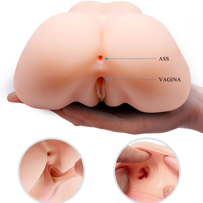 CRAZY BULL - REALISTIC VAGINA AND ANUS DOUBLE VIBRATION - 9