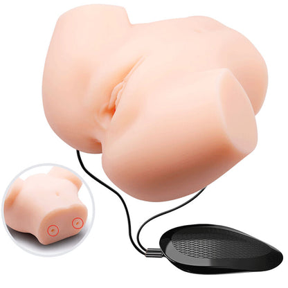 CRAZY BULL - REALISTIC VAGINA AND ANUS DOUBLE VIBRATION - 10