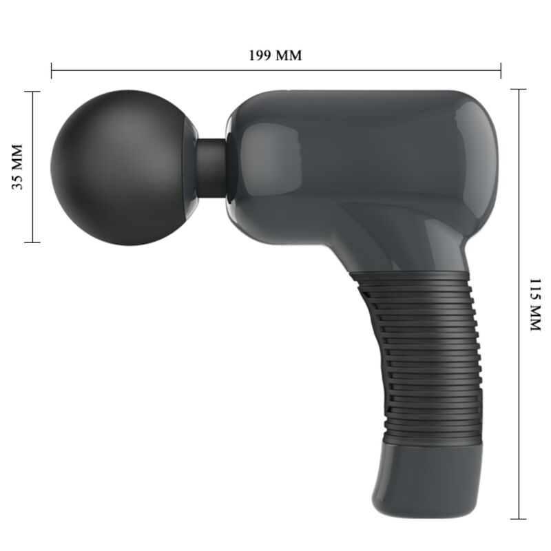 PRETTY LOVE - RECHARGEABLE MASSAGER 7 FUNCTIONS 5 SPEEDS - 6