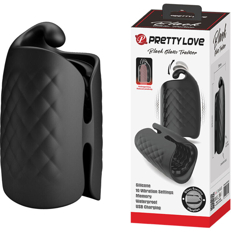PRETTY LOVE - MANUAL MASTURBATOR FOR GLAND RECHARGEABLE VIBRATOR - 5