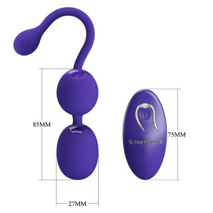 PRETTY LOVE - WILLIE YOUTH REMOTE CONTROL BALLS & VIOLET VIBRATION - 3