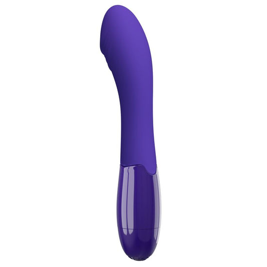 PRETTY LOVE - ELEMENTAL YOUTH VIOLET VIBRATOR DILDO - 1