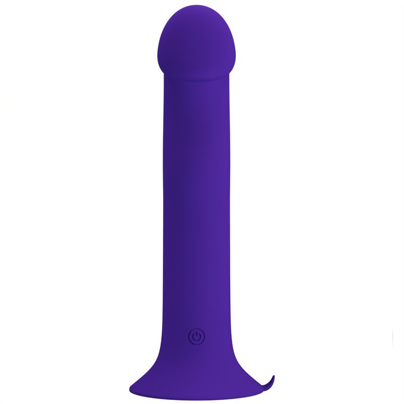 PRETTY LOVE - MURRAY YOUTH VIBRATING DILDO & RECHARGEABLE VIOLET - 6