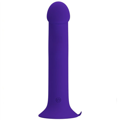 PRETTY LOVE - MURRAY YOUTH VIBRATING DILDO & RECHARGEABLE VIOLET - 6