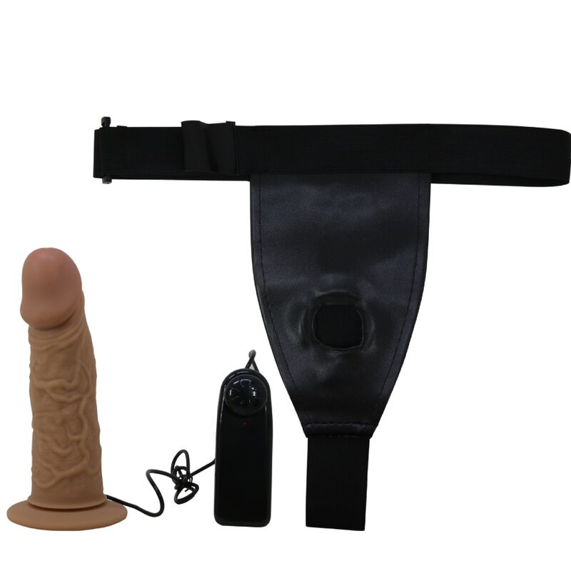 PRETTY LOVE - HARNESS BRIEFS WITH VIBRATION DILDO INCLUDED - 4