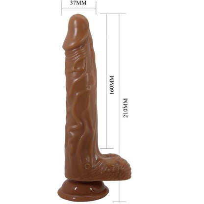 BAILE - BODACH REALISTIC VIBRATOR WITH REMOTE CONTROL SUCTION CUP - 5